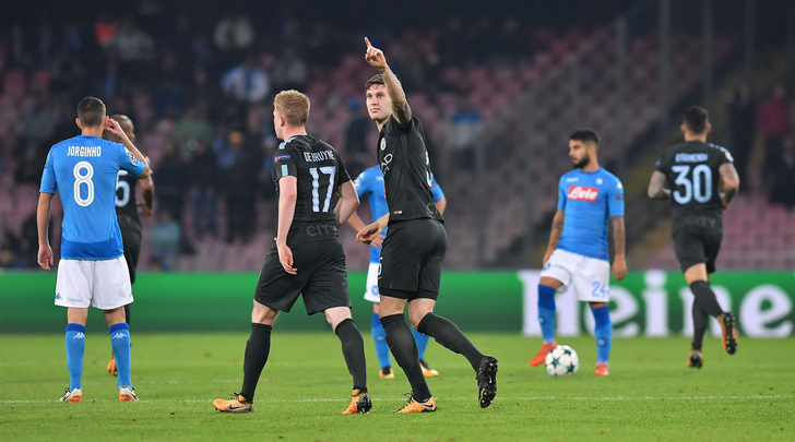 Il gol di Stones del Manchester City