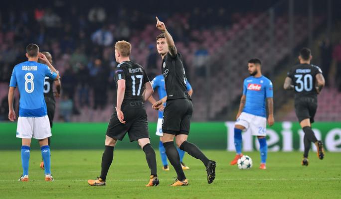 Il gol di Stones del Manchester City